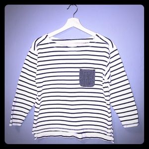 Madewell 3/4 length shirt